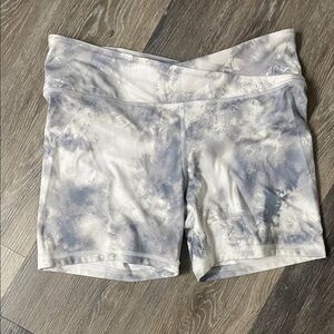 Avia Women's Gray Tie-Dye Shorts